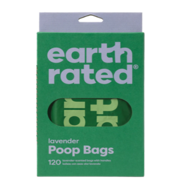 Earth Rated Lavender Scented Easy-Tie Handle Bags - 120 Count