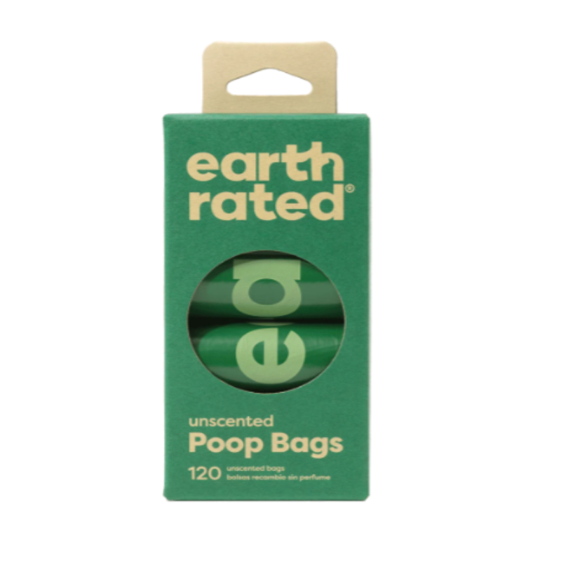 Earth Rated Unscented Poop Bags - 120 Count