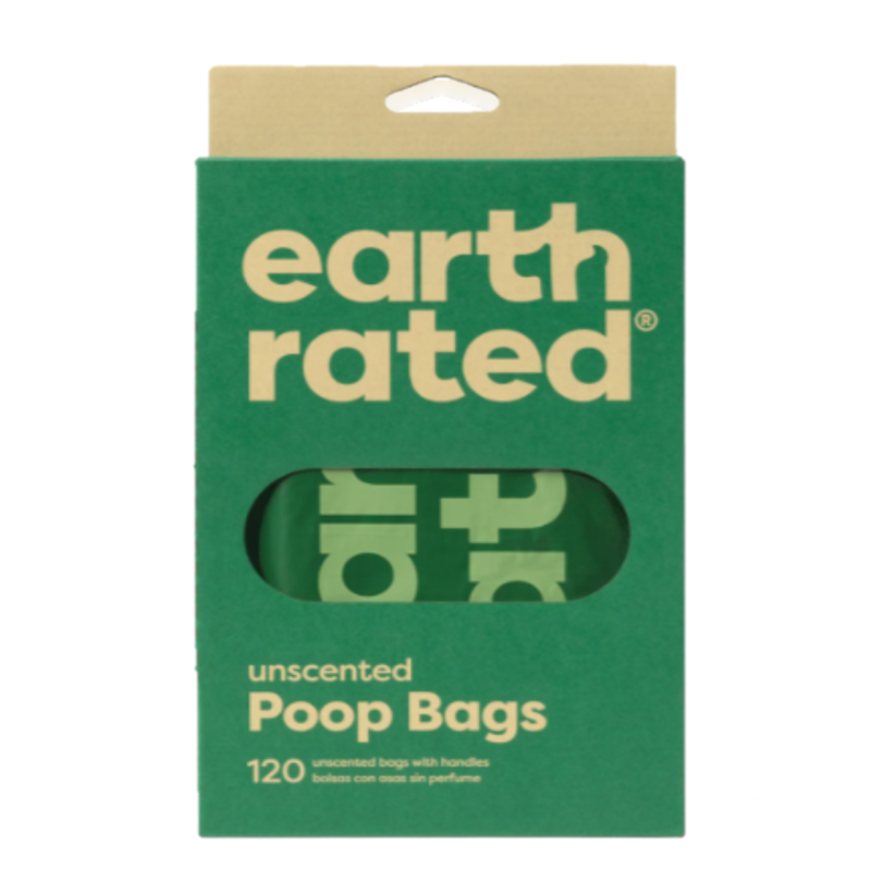 Earth Rated Easy-Tie Handle Poop Bags - 120 Count
