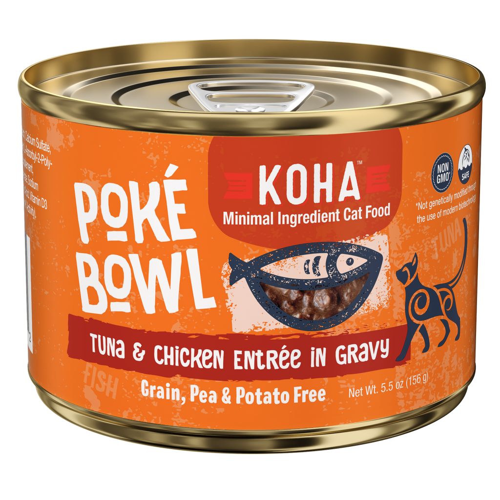 Poke Bowl Tuna & Chicken Entree 5.5 oz Can