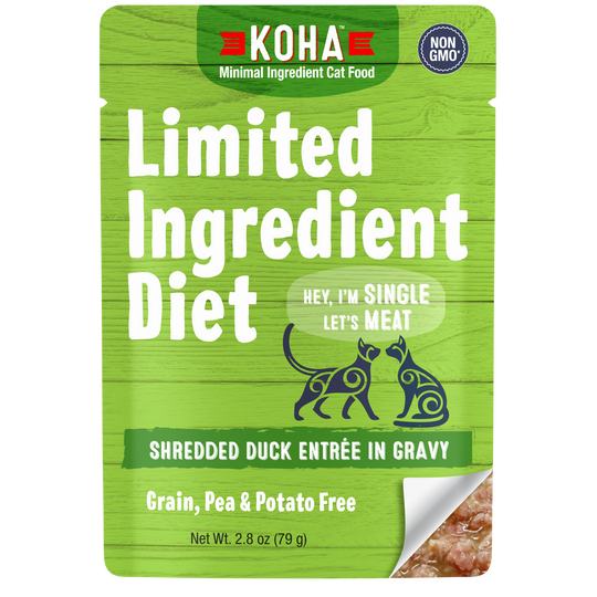 Limited Ingredient Diet Shredded Duck Entree in Gravy