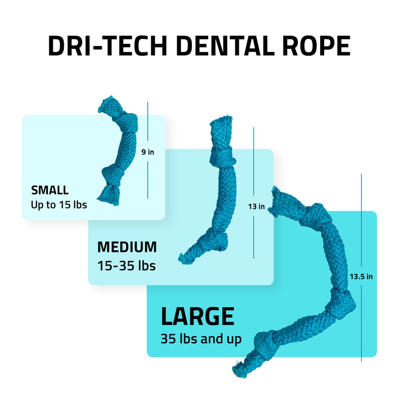 Dri-Tech Dental Rope Peanut Butter