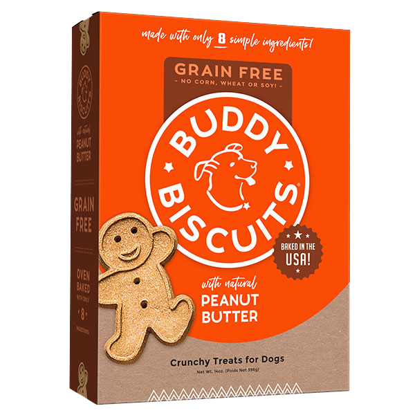 Peanut Butter Grain Free Buddy Biscuits