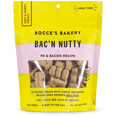 Bocce's Bakery Bac N' Nutty Soft & Chewy Treats