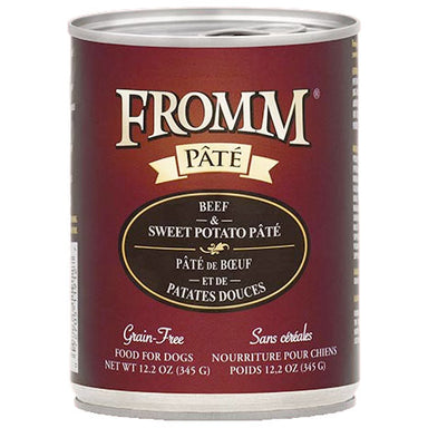Fromm Beef & Sweet Potato Pate Canned Dog Food