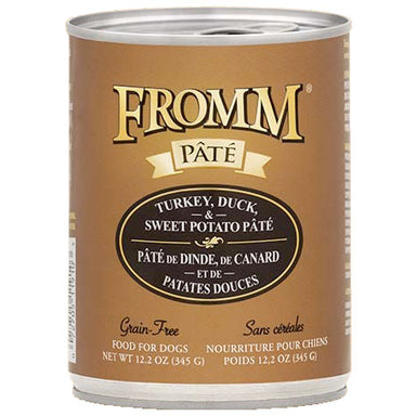 Fromm Turkey Duck & Sweet Potato Pate Canned Dog Food