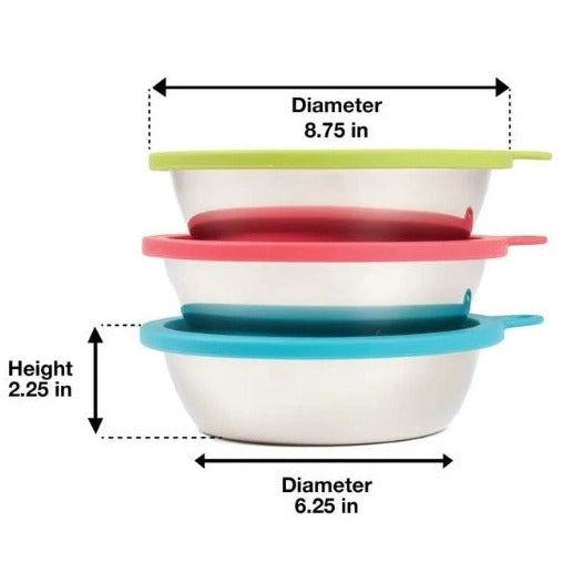 checked 6 Piece Bowl & Lid Set Image 4