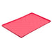 checked Silicone Bowl Mat with Raised Edge - Large Size Image 3
