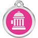 checked Fire Hydrant Dog ID Tag Image 6