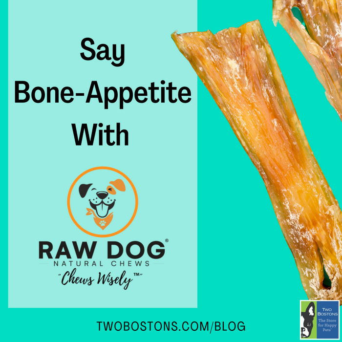 Say Bone-Appetite with Raw Dog