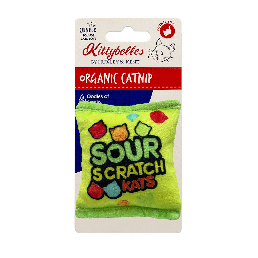 Kittybelles Food Plush Cat Toy - Sour Scratch