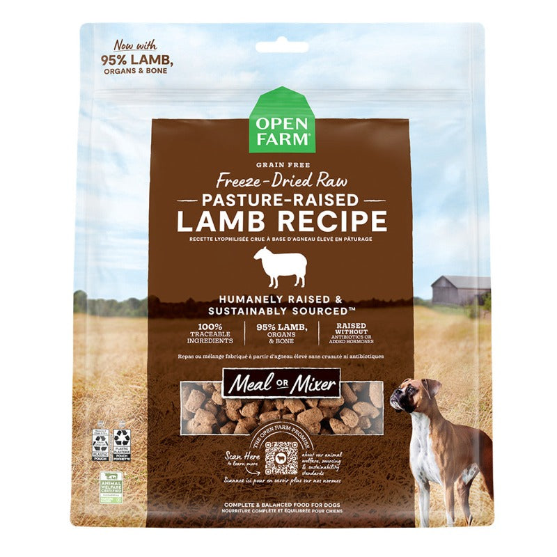 Freeze Dried Raw Pasture-Raised Lamb Recipe