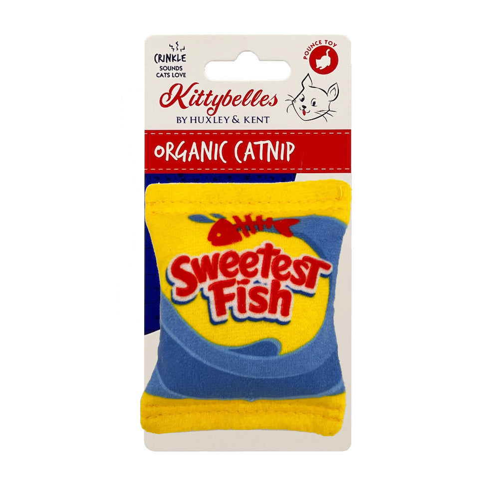 Kittybelles Sweetest Fish Cat Toy