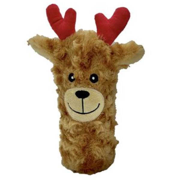 Christmas Squeaky Reindeer Bottle