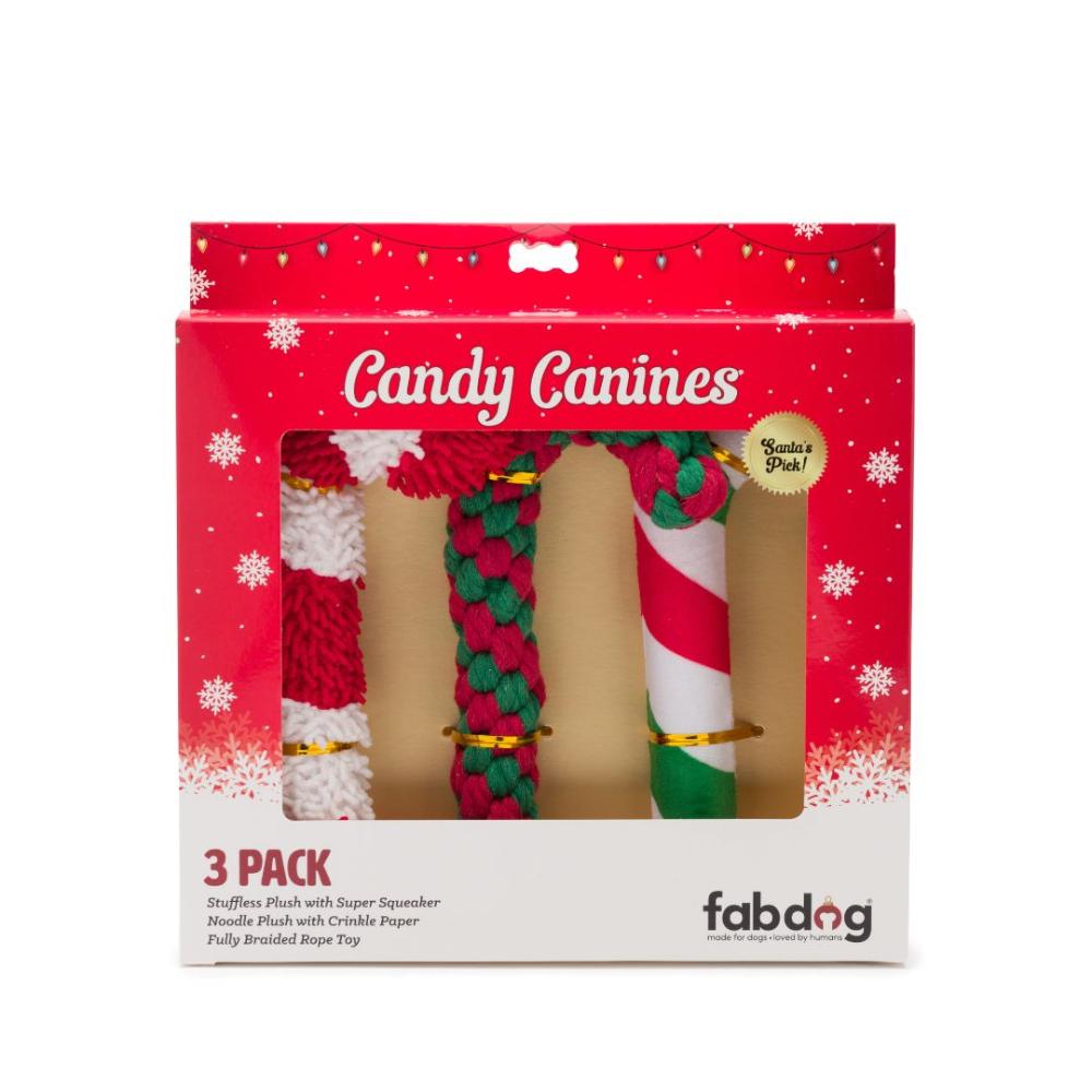 Fabdog Candy Canines 3 Pcs