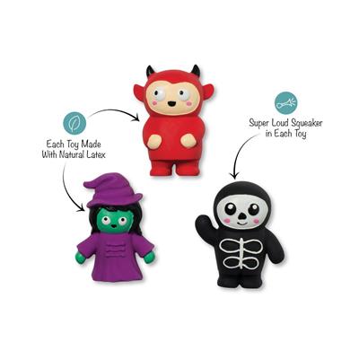 Fright This Way 3PCS Mini Latex Toy Set