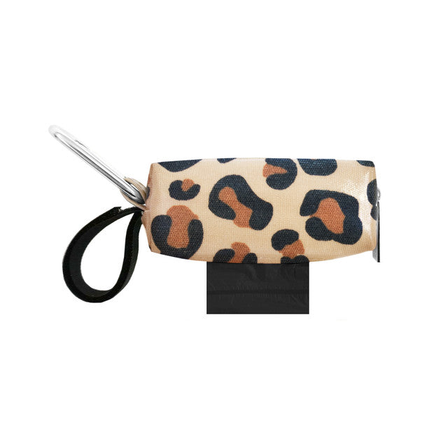 Doggie Walk Leopard Duffel Poop Bag Holder