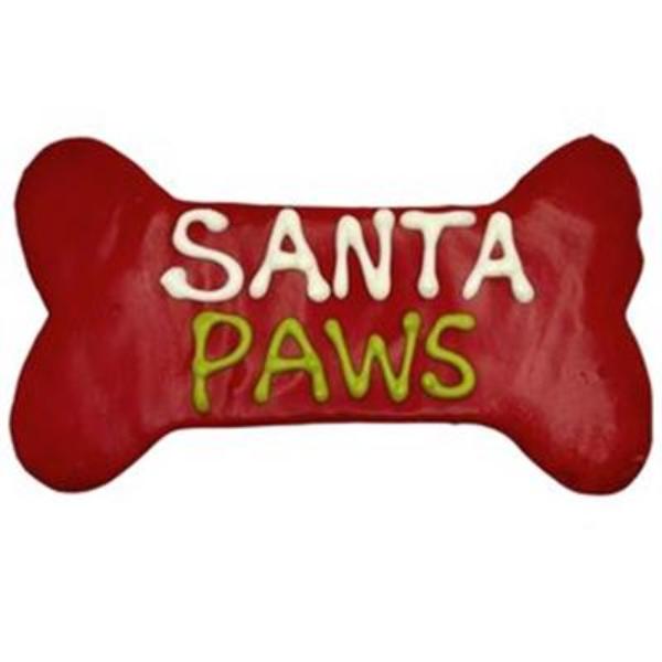 5.5" Santa Paws Bone