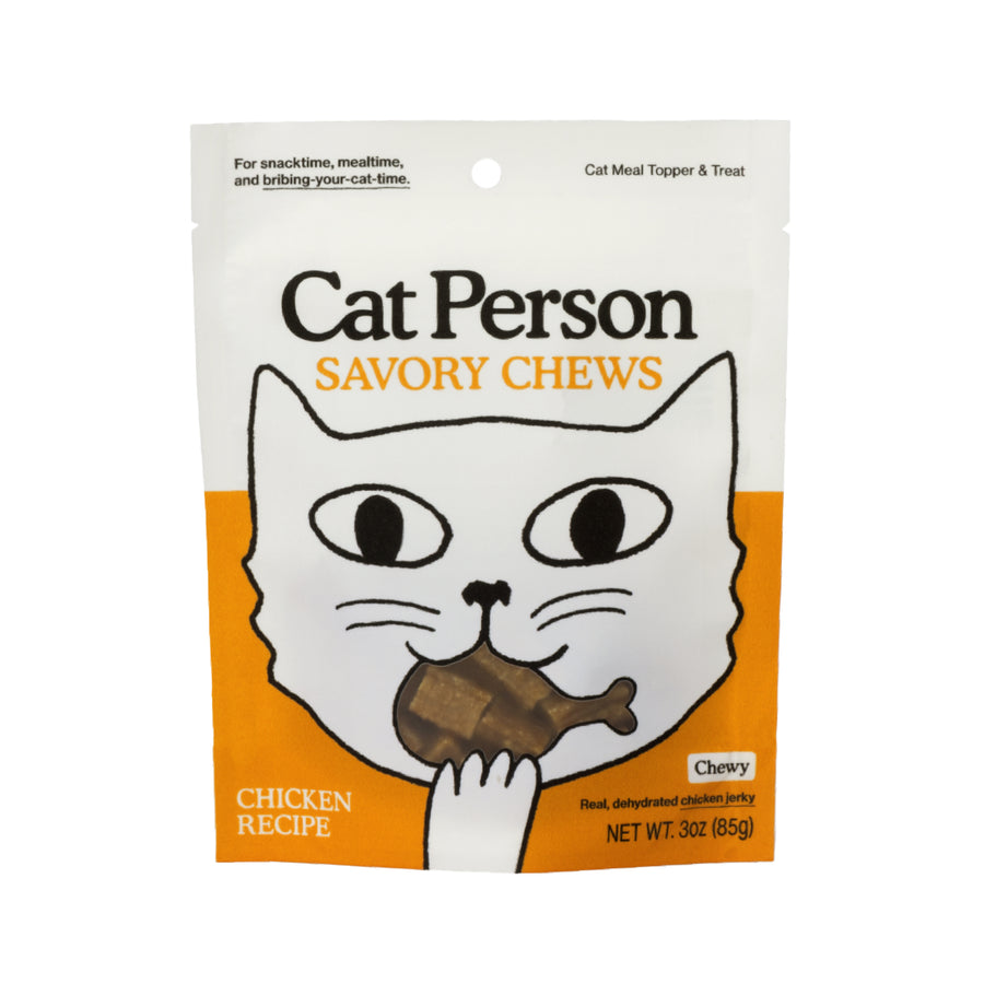 Cat Person Chicken Savory Chews