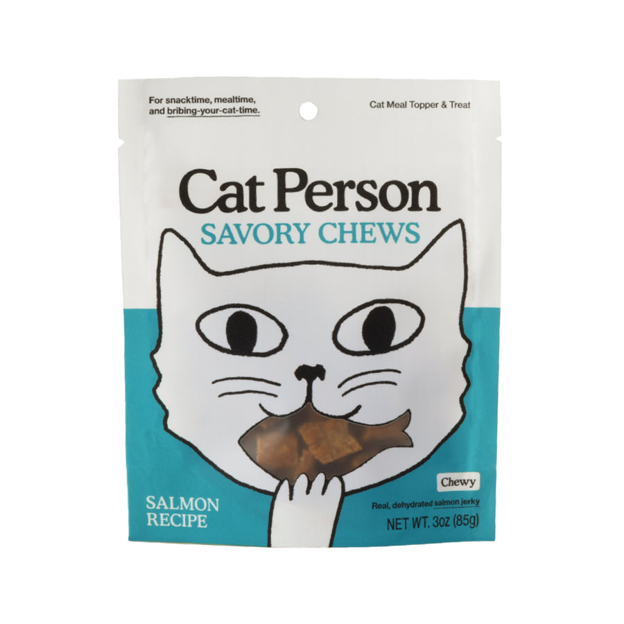 Cat Person Salmon Savory Chews