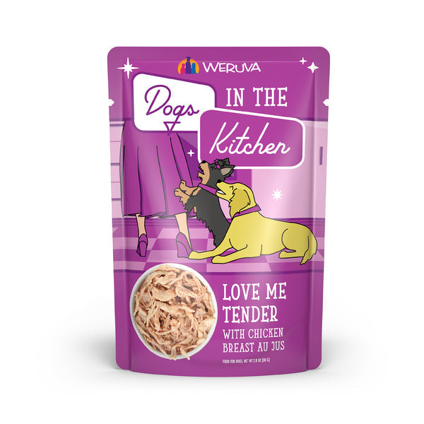 Dogs in the Kitchen Love Me Tender Pouch