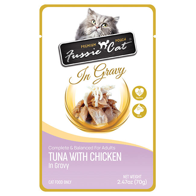 Tuna with Chicken in Gravy