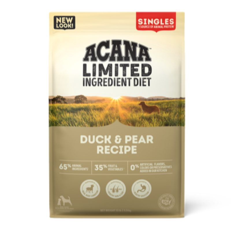 Acana Singles Duck & Pear Formula Dog Food