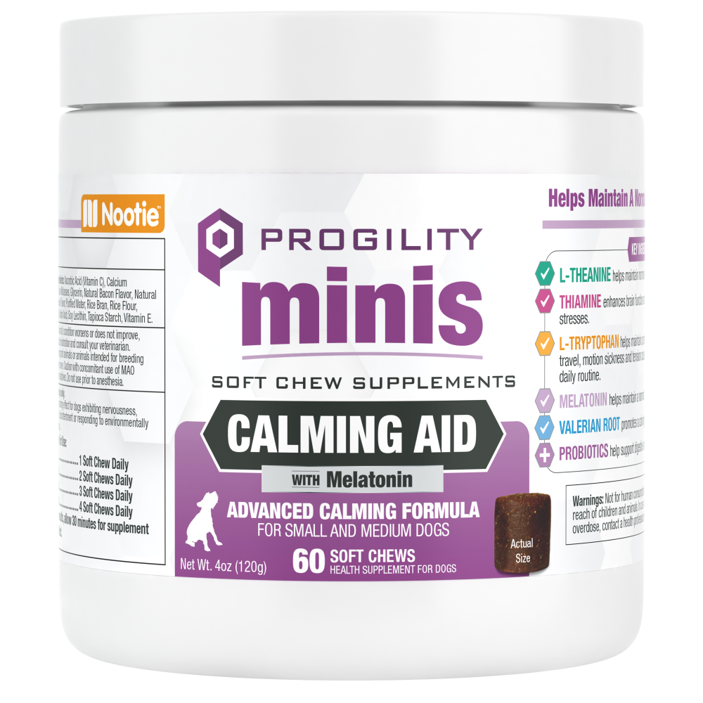 Mini Progility Calming Aid Plus Melatonin Soft Chews