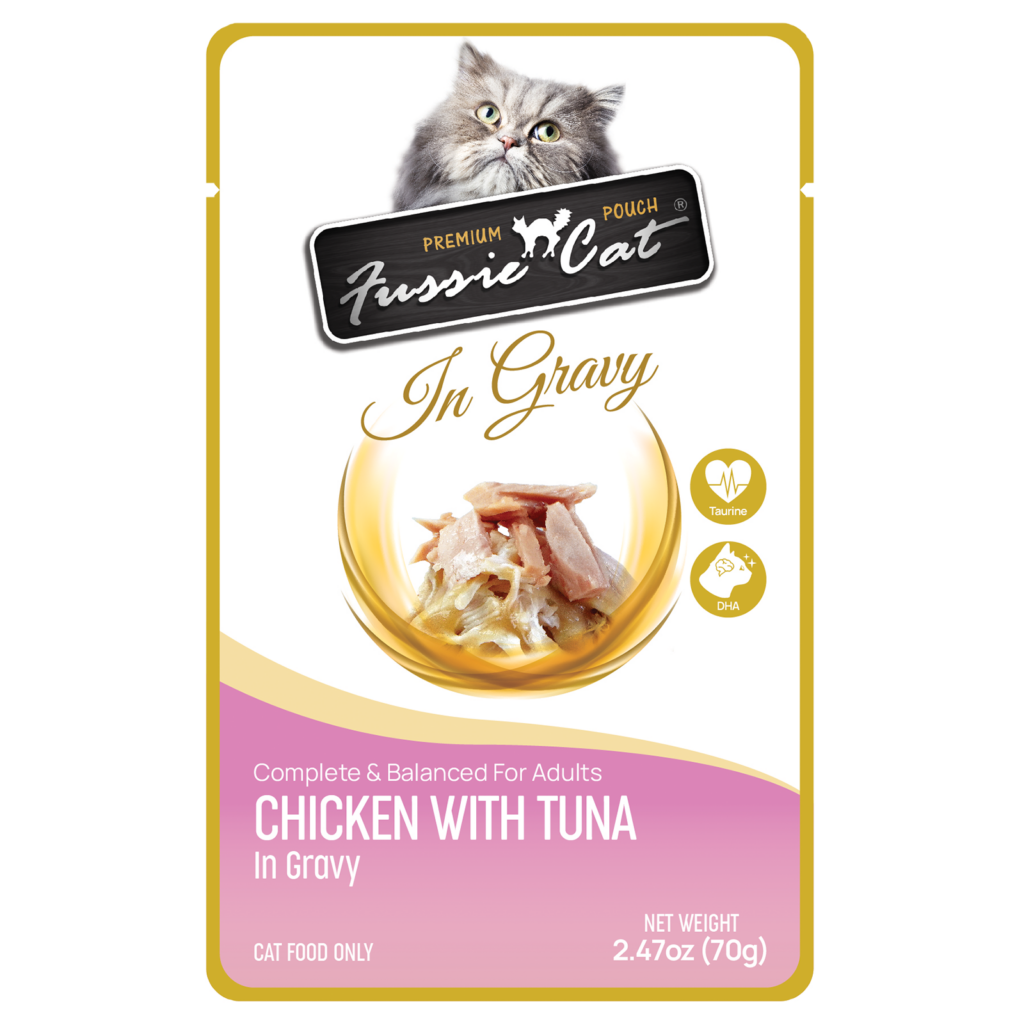 Chicken with Tuna in Gravy Pouch