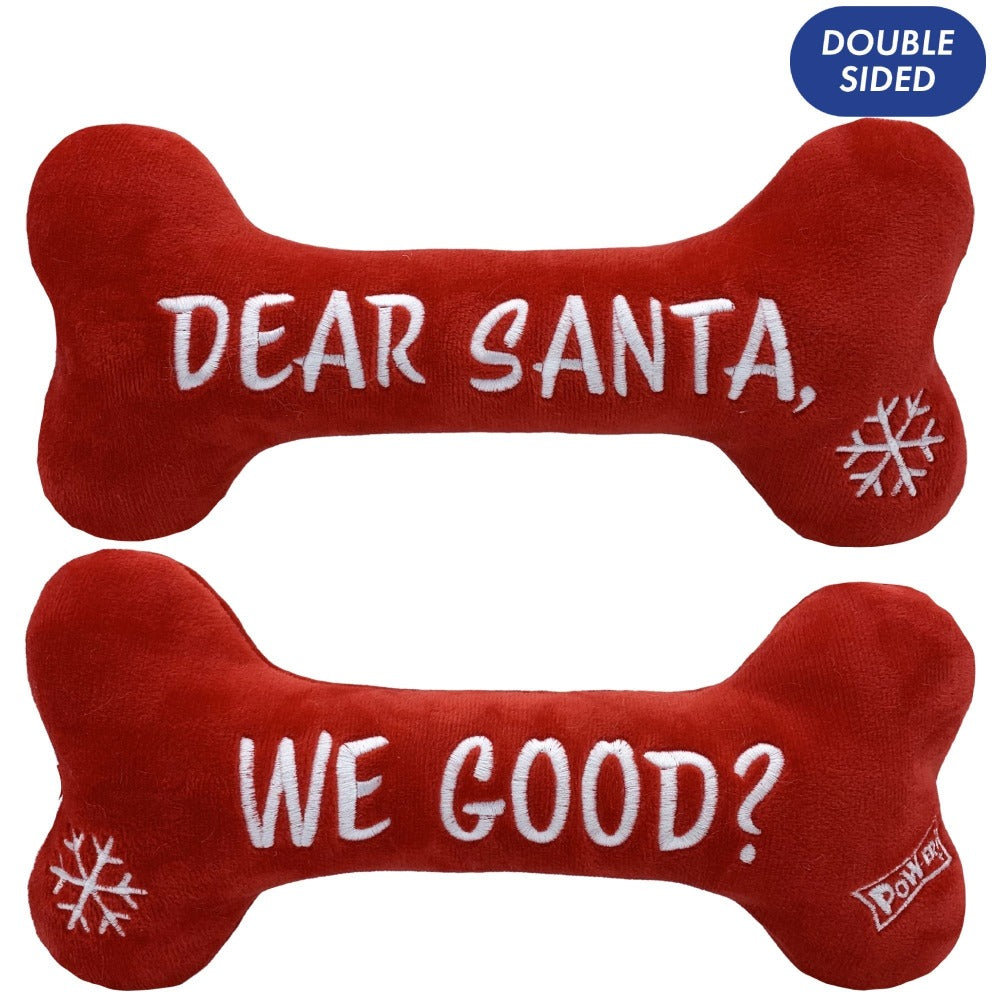 Dear Santa Bone Dog Toy