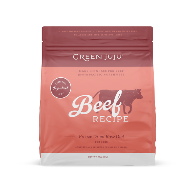 Green JuJu Beef Freeze Dried Raw Diet