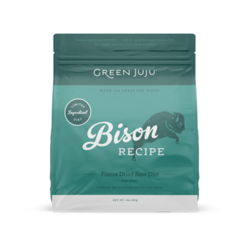 Green JuJu Bison Freeze Dried Raw Diet