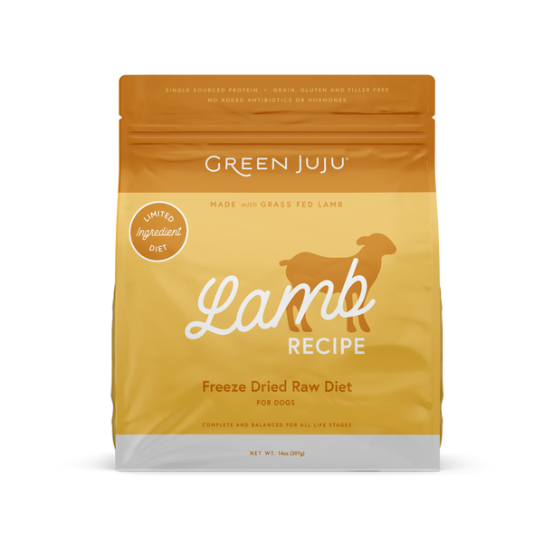 Green JuJu Lamb Freeze Dried Raw Diet