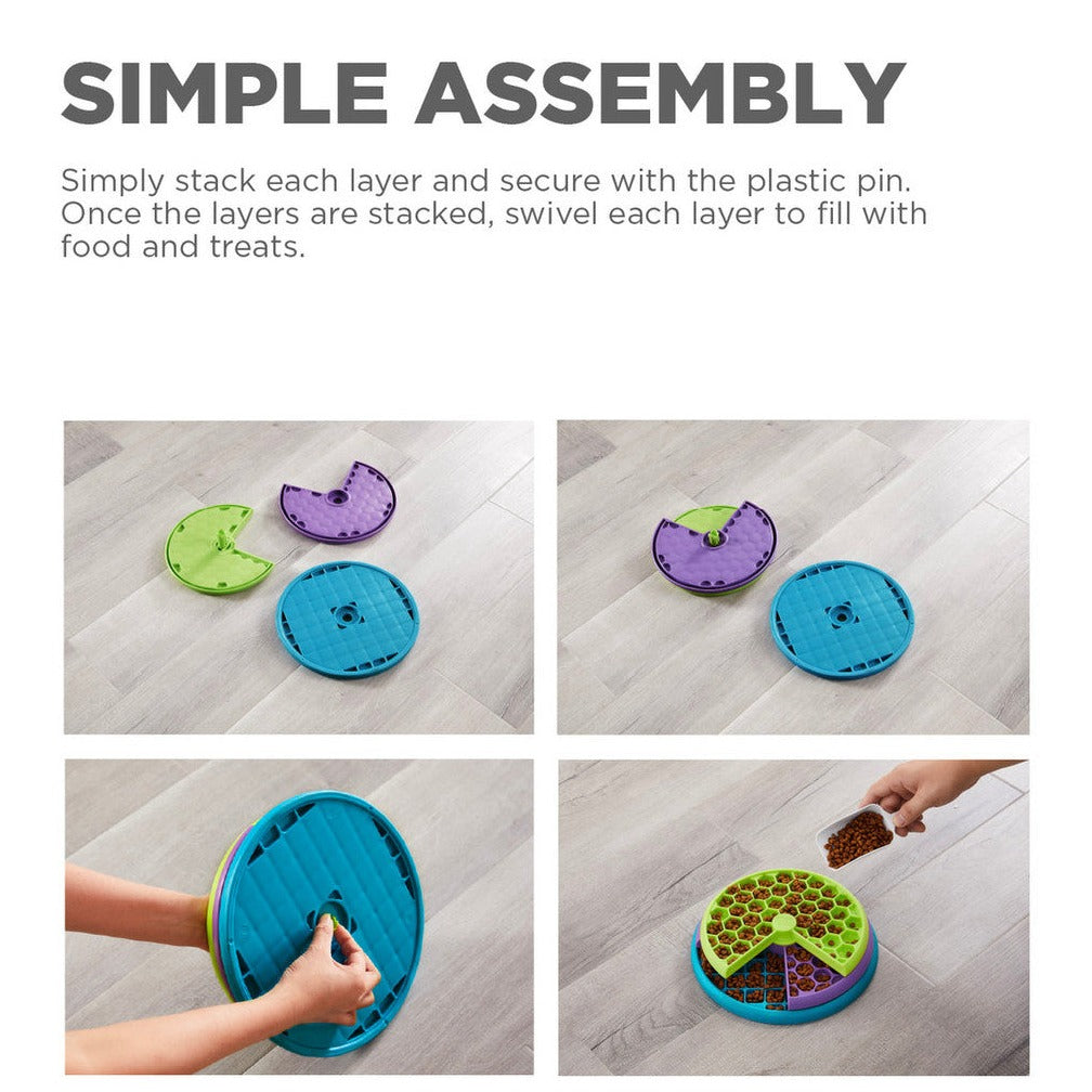 Lickin' Layers Interactive Treat Puzzle by Nina Ottosson