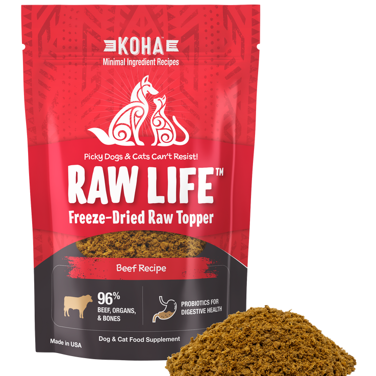 Raw Life Freeze-Dried Raw Topper - Beef