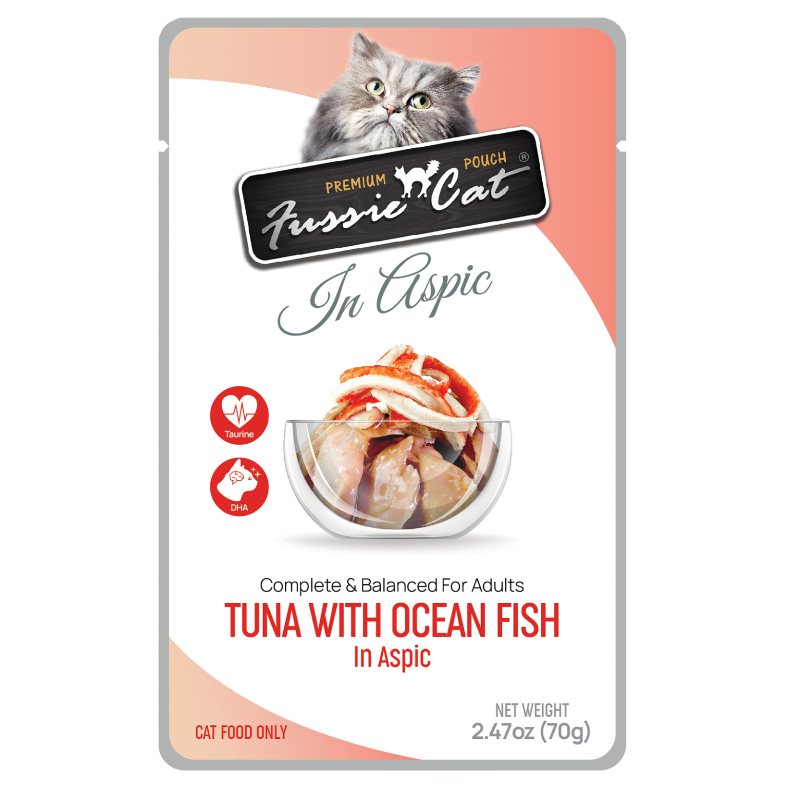 Tuna with Ocean Fish in Aspic Pouch