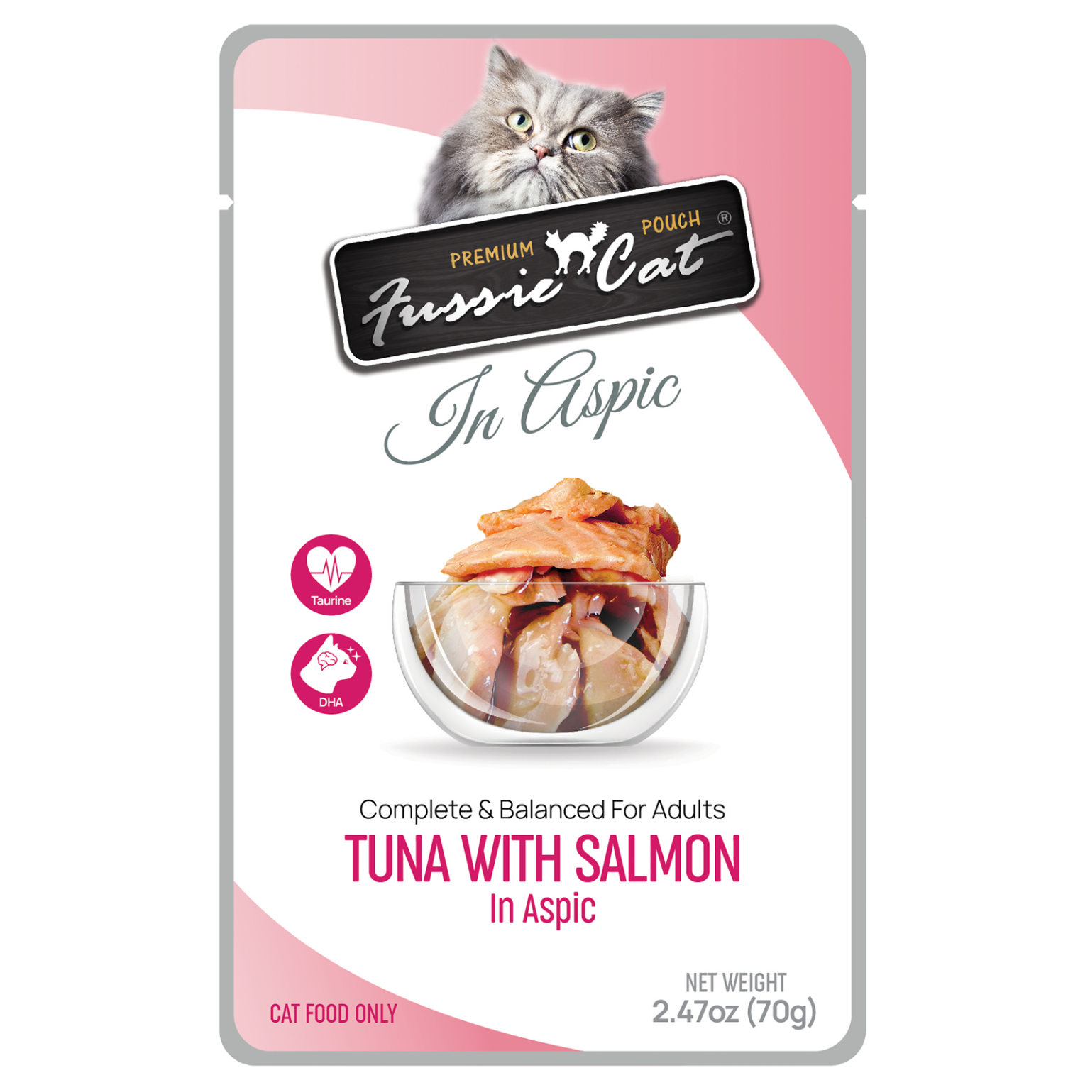 Tuna with Salmon in Aspic Pouch