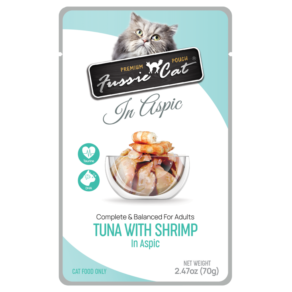 Tuna with Shrimp in Aspic Pouch