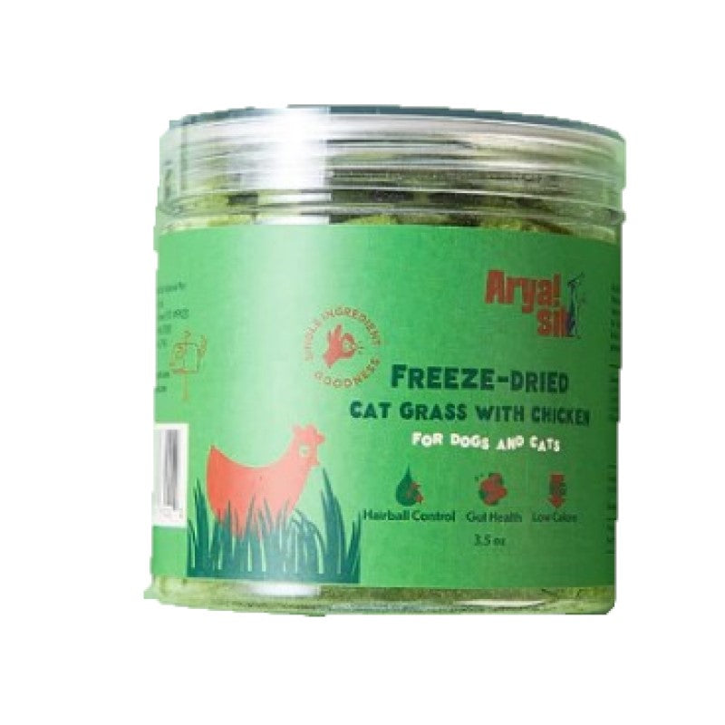 Freeze-Dried Cat Grass