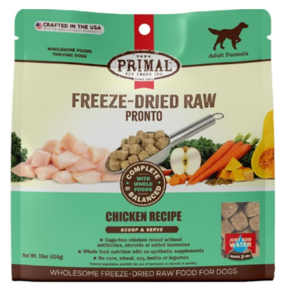 Freeze-Dried Raw Pronto Chicken Recipe