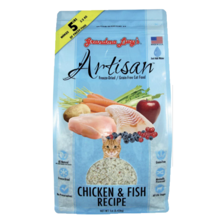Artisan Chicken & Fish Freeze Dried Cat Food