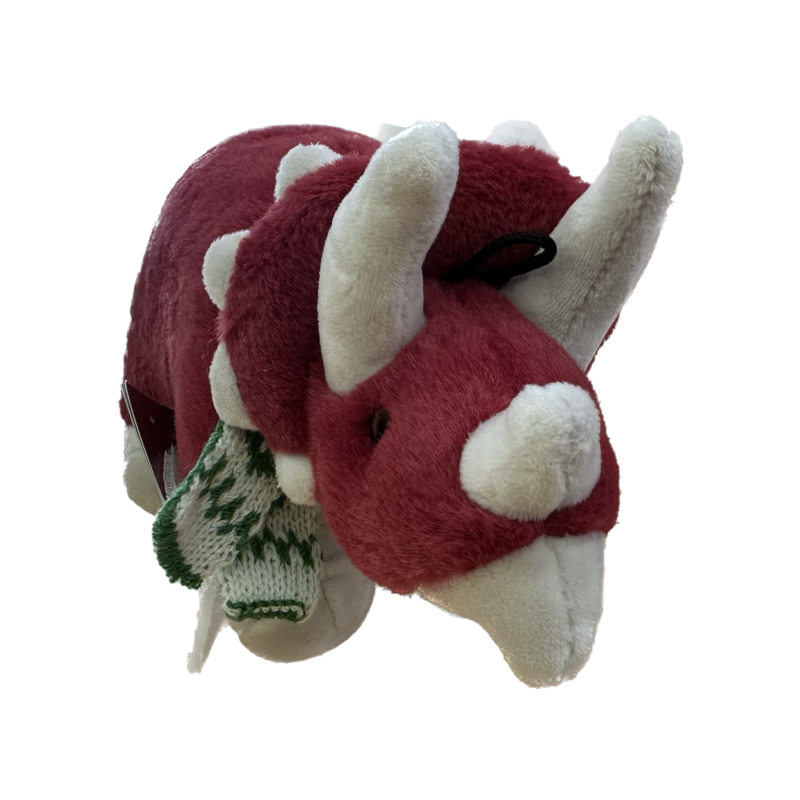 Clara Triceratops Dog Toy