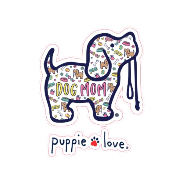 Dog Mom Pattern Pup Decal