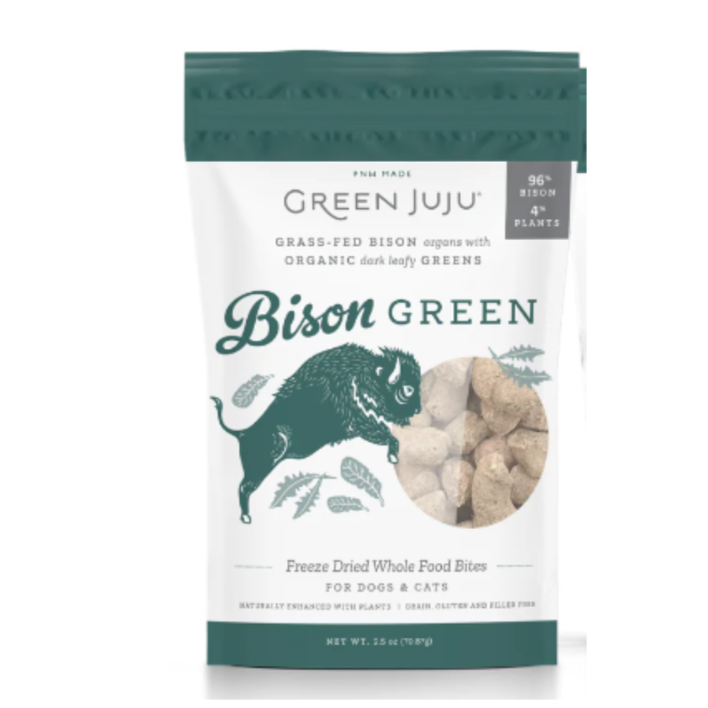 Bison Green Freeze Dried Whole Food Bites