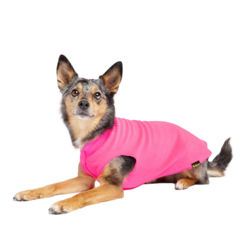 Hot Pink Stretch Fleece Pullover