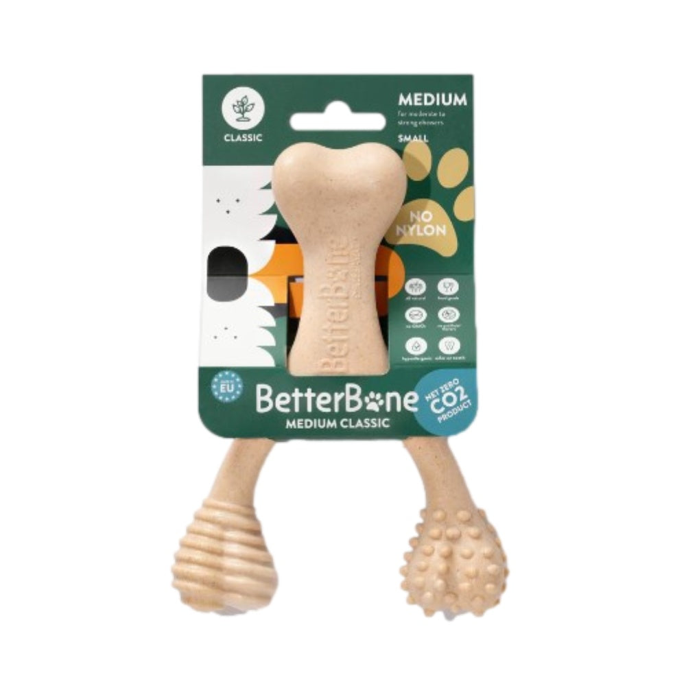 BetterBone MEDIUM Density All-Natural Dog Chew Toy