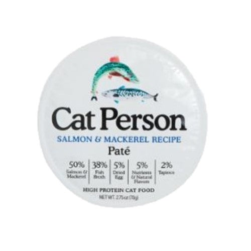 Cat Person Salmon & Mackerel Paté