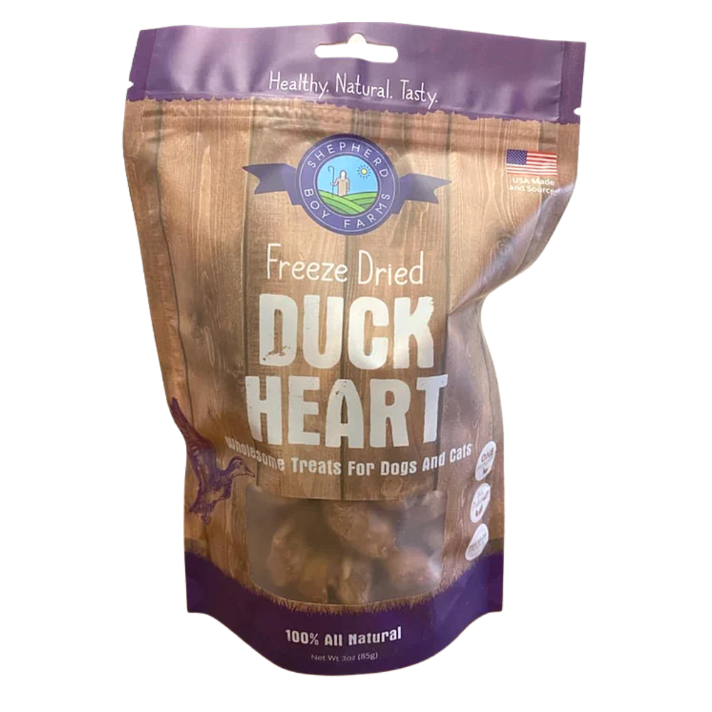 Freeze-Dried Duck Heart Treats
