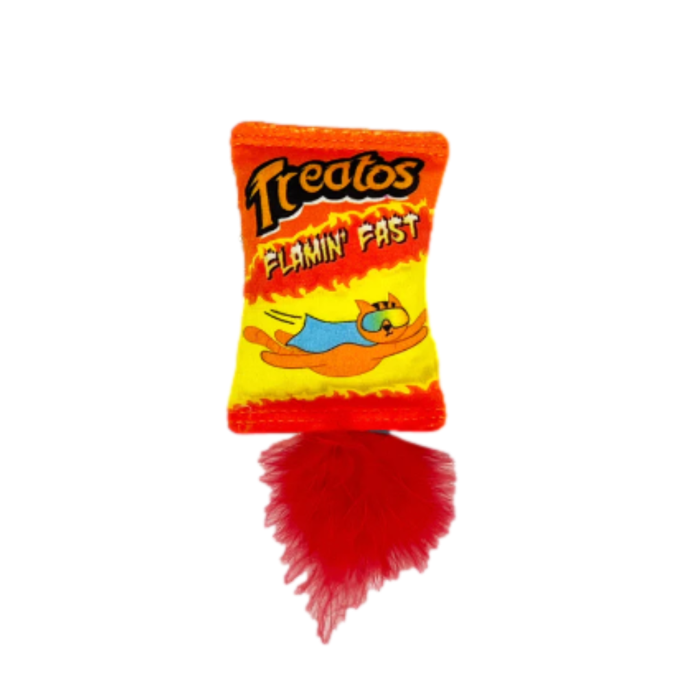 Treatos Snacks Plush Cat Toy