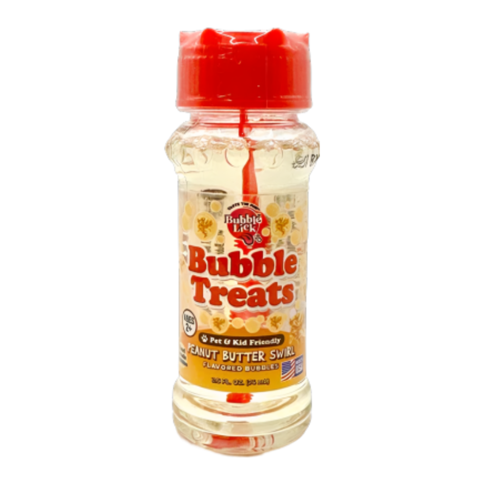 Bubblelick Pets Peanut Butter Swirl Bubbles